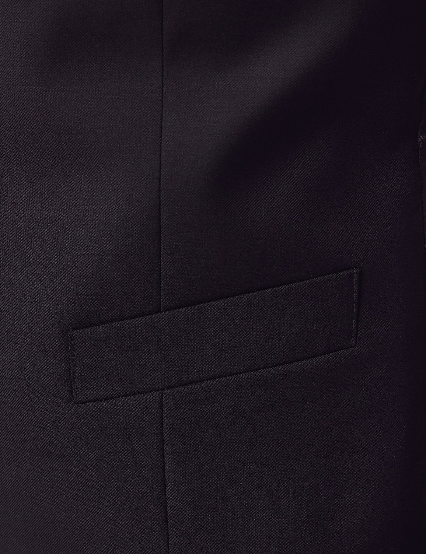 Slim Fit Black Dinner Vest-preview