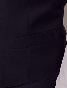Navy Slim Dinner Vest-preview2