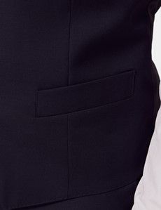 Slim Fit Navy Dinner Vest-preview2