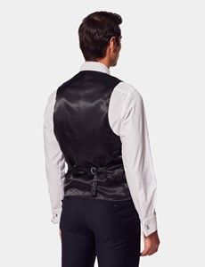 Slim Fit Navy Dinner Vest-preview3