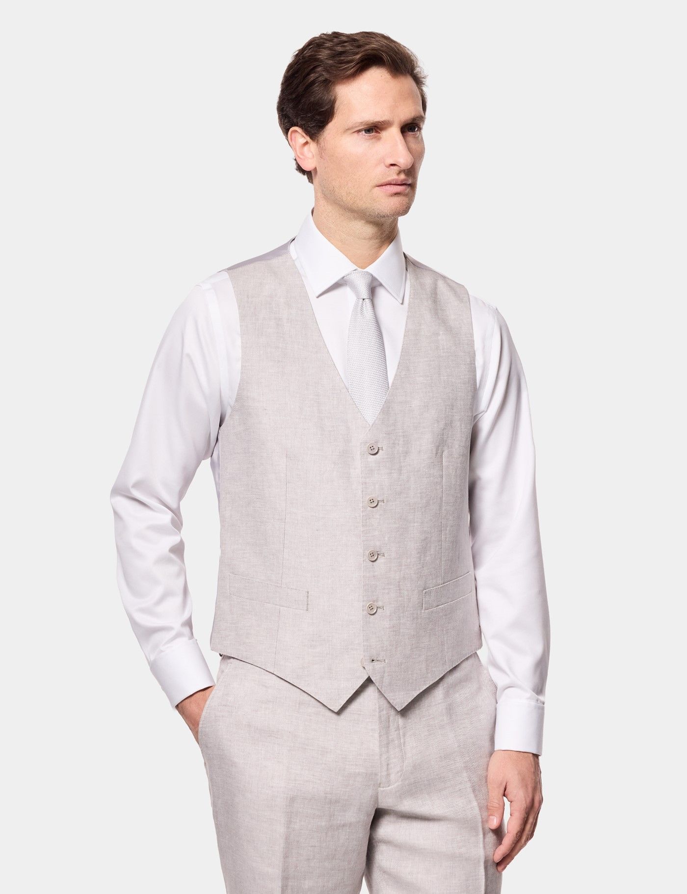 slim fit dress slacks Ties2you Arctic Blue Vest Novelty Sequins Wedding Mens Vest Bowtie Set –  ties2you main image 0