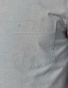 Green Oxford Shirt - Button Down Collar-preview3
