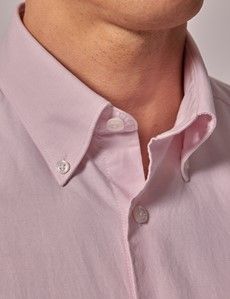 Pink Oxford Shirt - Button Down Collar-preview1