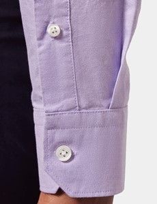 Regular Fit Lilac Oxford Shirt