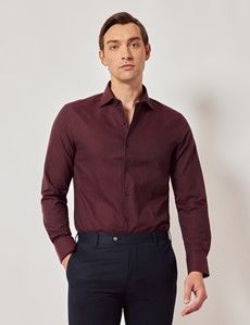 Burgundy Flannel Shirt-preview2