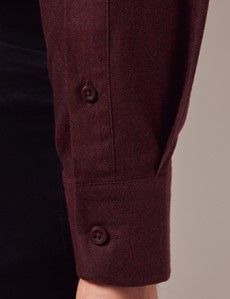 Burgundy Flannel Shirt-preview4