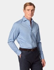 Slim Fit Light Blue Shirt