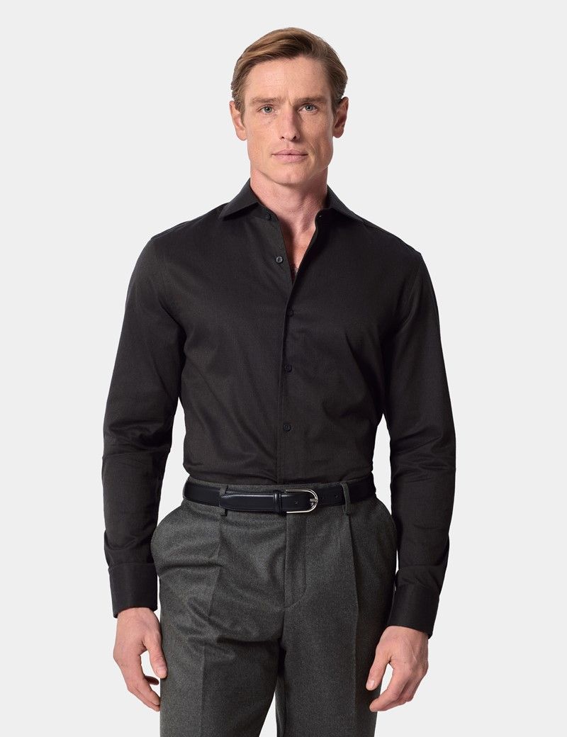 Slim Fit Olive Shirt
