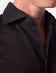 Slim Fit Olive Shirt