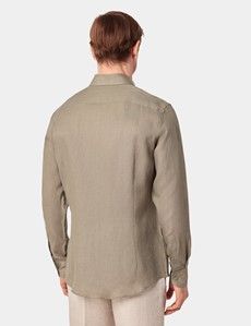 Slim Fit Khaki Shirt-preview3