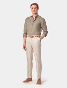 Slim Fit Khaki Shirt-preview5