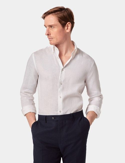 Slim Fit White Shirt