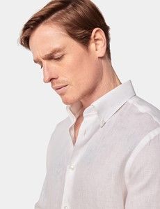 Slim Fit White Shirt-preview2