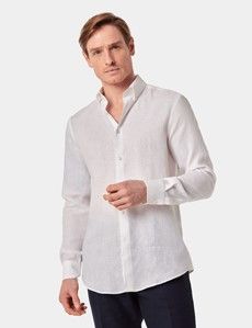 Slim Fit White Shirt-preview3