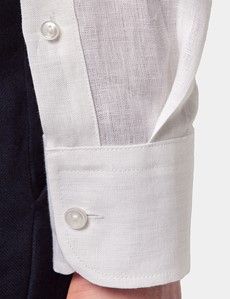 Slim Fit White Shirt-preview5