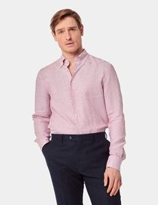 Slim Fit Dusty Pink Shirt