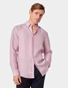 Slim Fit Dusty Pink Shirt-preview3