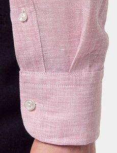 Slim Fit Dusty Pink Shirt-preview5