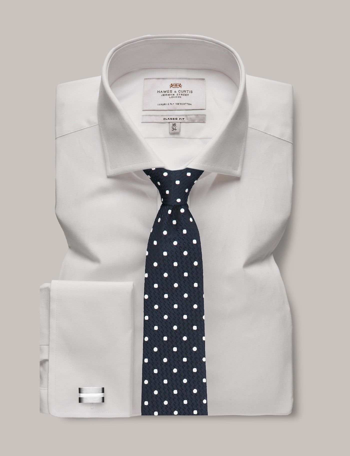 Men's white poplin dress shirt best sale