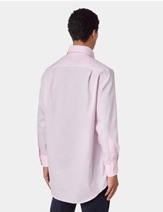 Classic Fit Pink Pin Point Non-Iron Oxford Shirt