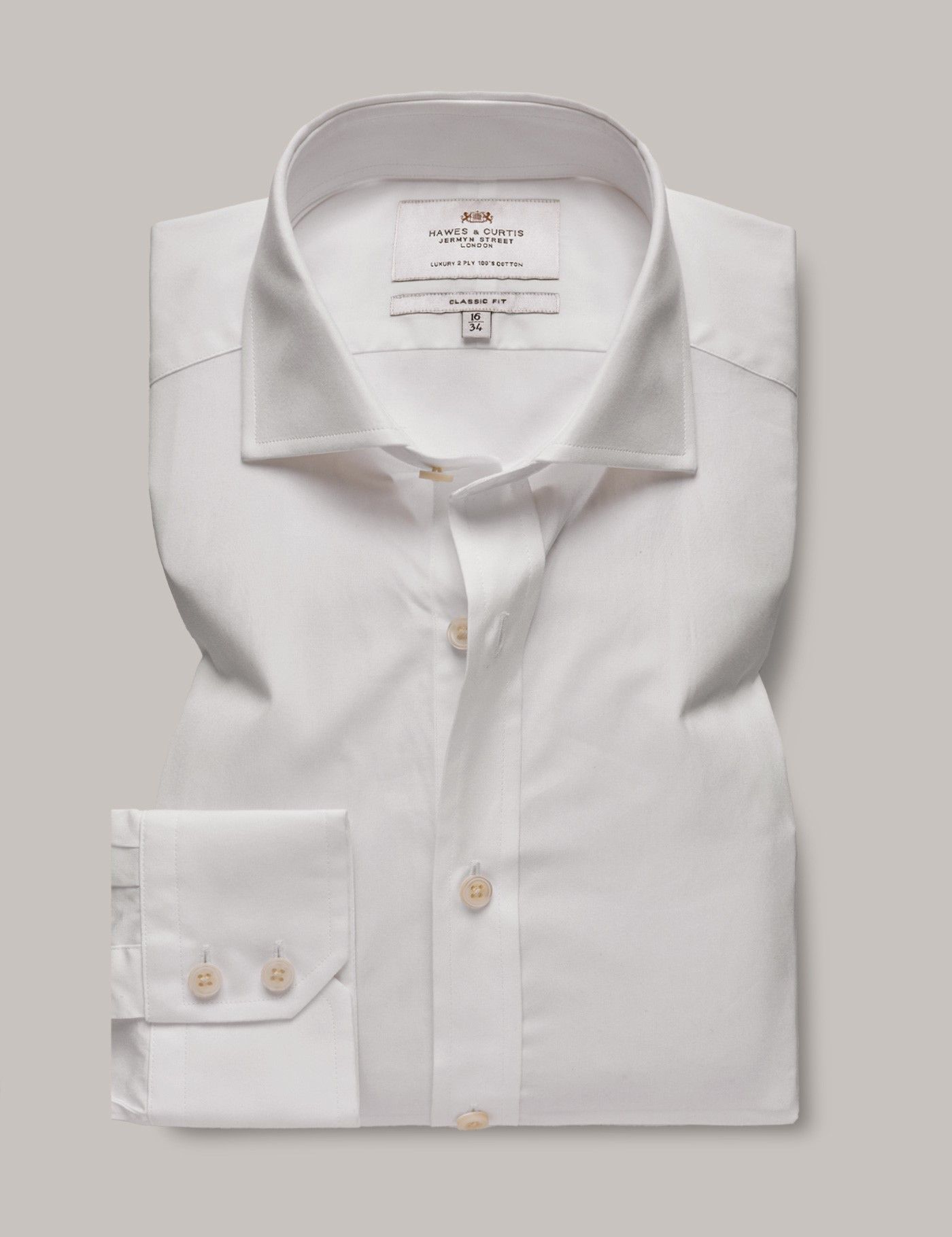 Classic Fit White Shirt-preview