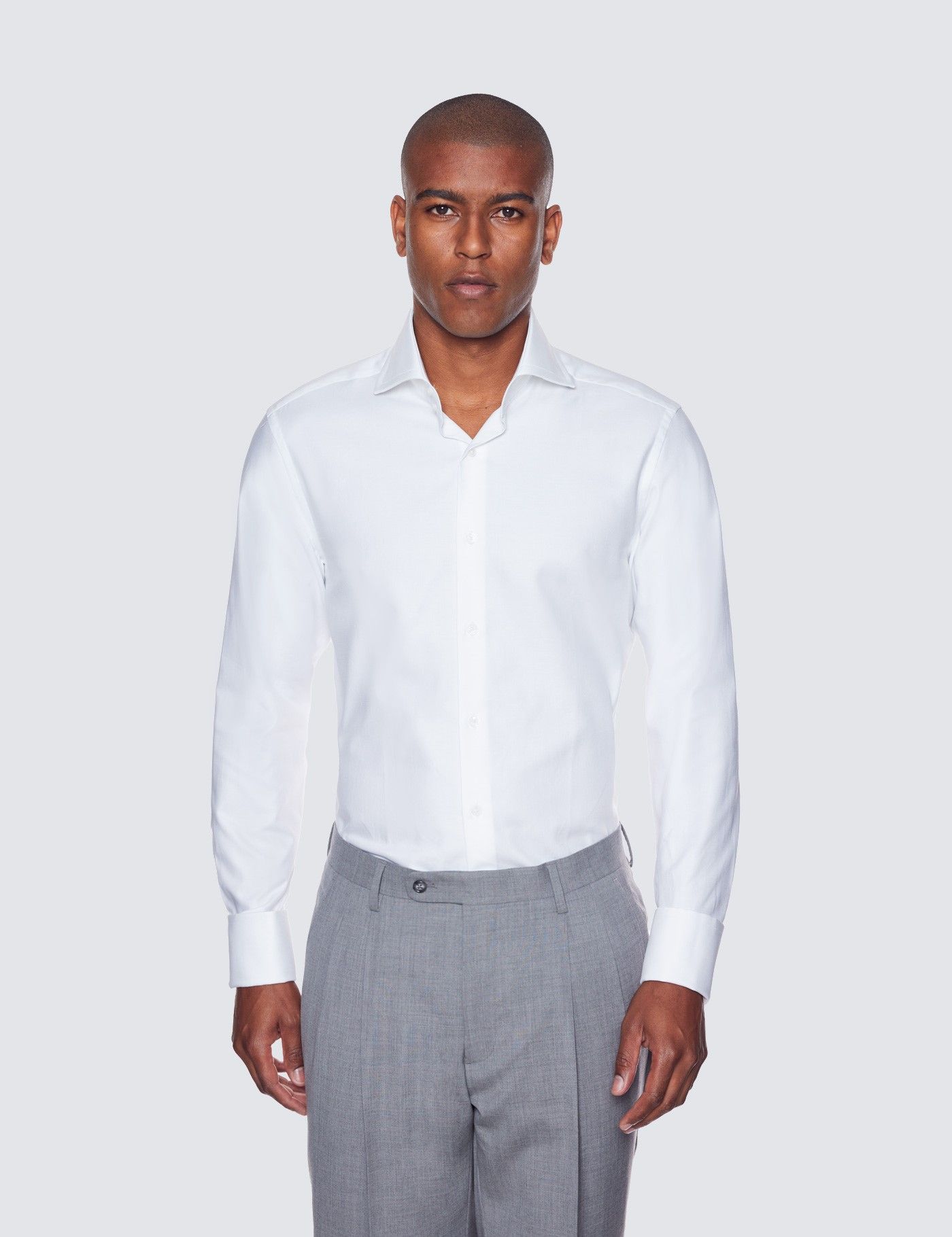 DOUBLE WEAVE TWILL REGULAR COLLAR SHIRT – COVERCHORD