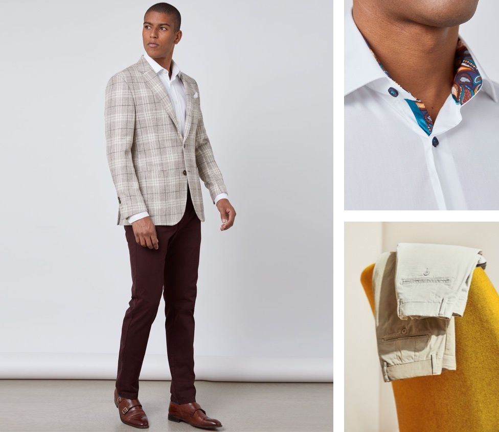 Business Casual Bureau style | Hawes and Curtis