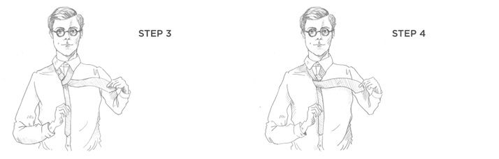 How to tie a Windsor knot
