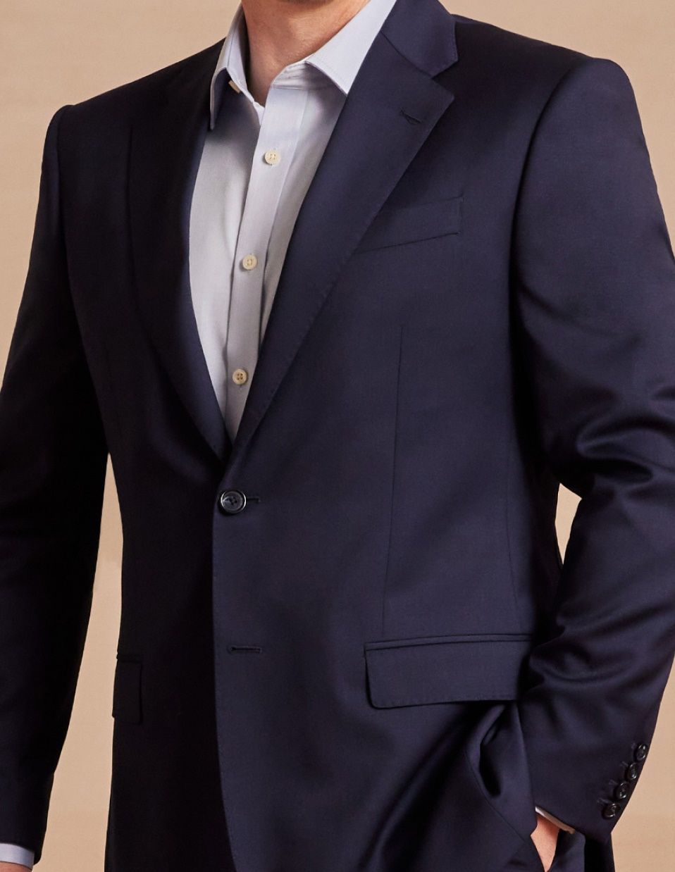 Garry Neville - Black Leather Wholecut Oxford Shoe £159