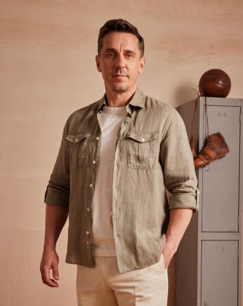 Garry Neville - Beige Cotton Linen Blazer £249