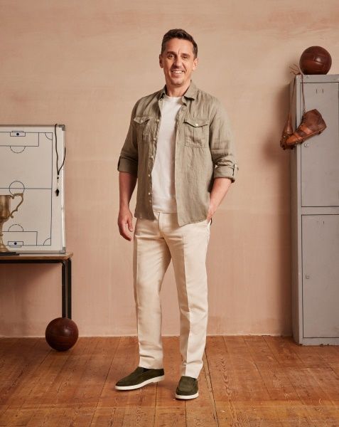 Garry Neville - Beige Cotton Linen Blazer £249