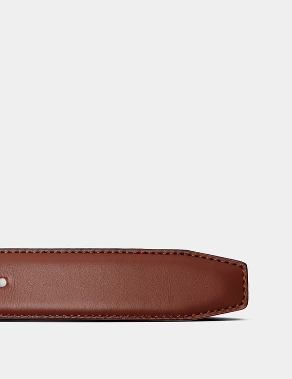 Italian Marbled Calf Belt | Tan
