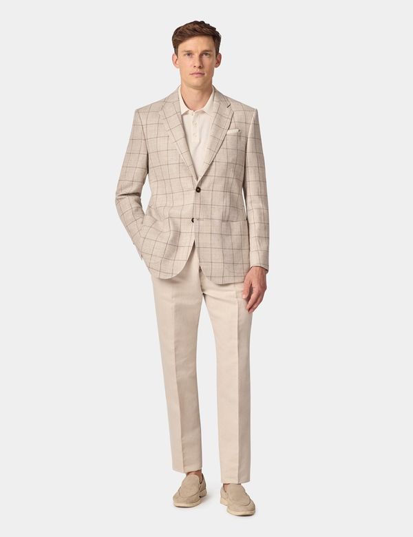VERRI Check Windowpane Wool Tex Coat　. VERRI Check Windowpane Wool Tex Coat . - メルカリ
