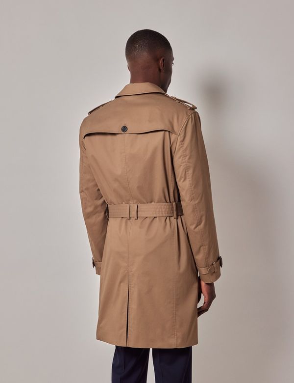 Men White Label Trenchcoat ALLIGATOR Gold Label Trench Coat Dress