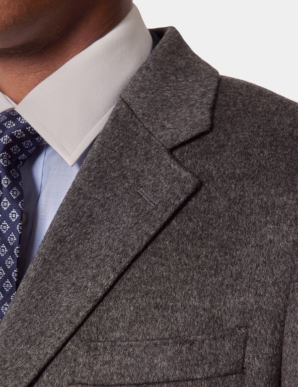 epine volume wool tailored coat gray⭐️ Grey Wool Coats | Karen