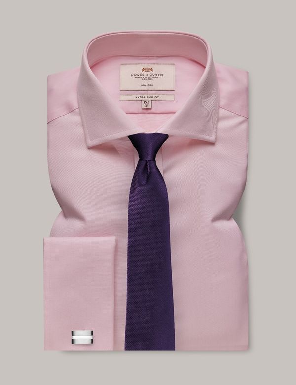 Bügelfreies Twill-Hemd – Extra Slim Fit, Weiß – Von Charles Tyrwhitt Bügelfreies Twill-Hemd – Extra Slim Fit, Weiß – Von Charles Tyrwhitt