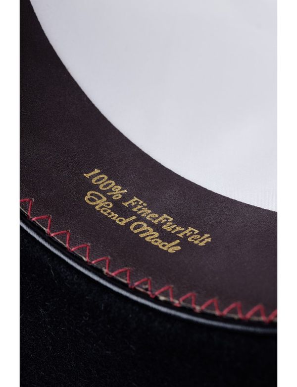 Men's Christy’s Black Melusine Fur Felt Top Hat | Hawes & Curtis