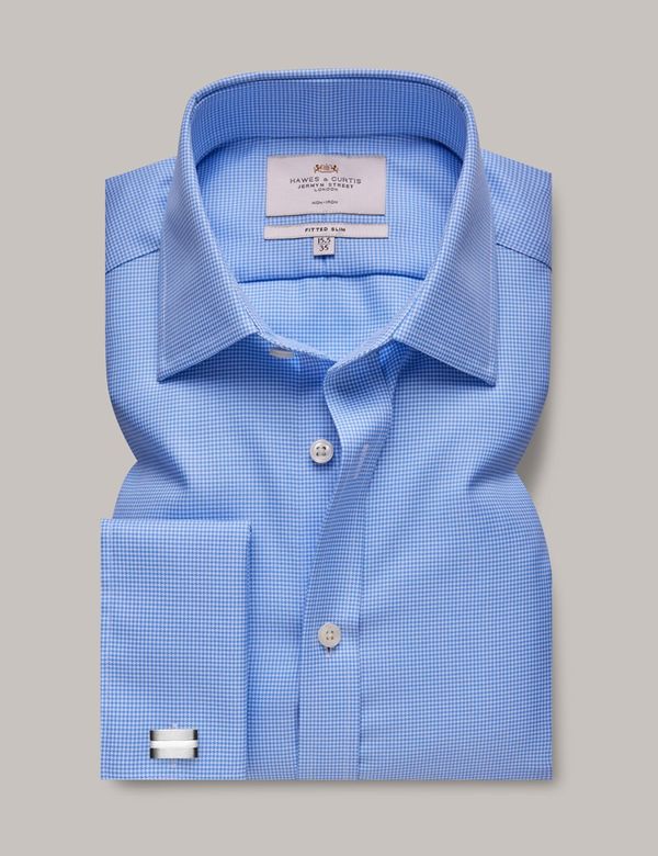 Men's Dobby Non-Iron Dress Shirt - White main image 1