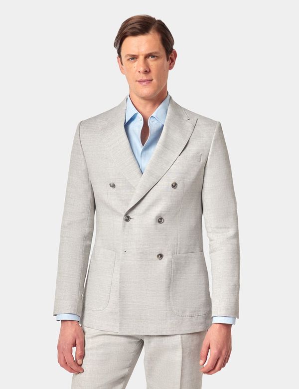 light grey dress jacket Savoy