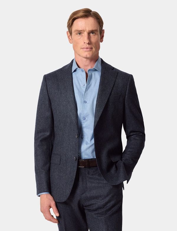 Slim Fit Blue Hopsack 1913 Suit