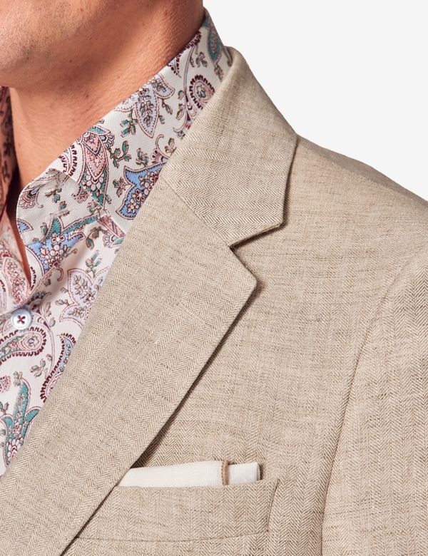 ジャケット・アウター ARMEN LINEN HERRINBONE WORK COAT ジャケット・アウター ARMEN LINEN HERRINBONE WORK COAT