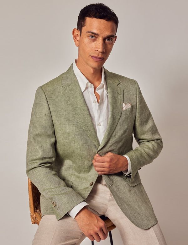 Linen Tailored Jacket Linen Tailored Jacket