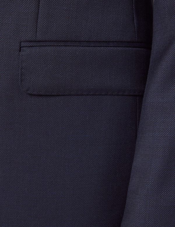 Prontomoda Birdseye Navy Suit main image 1