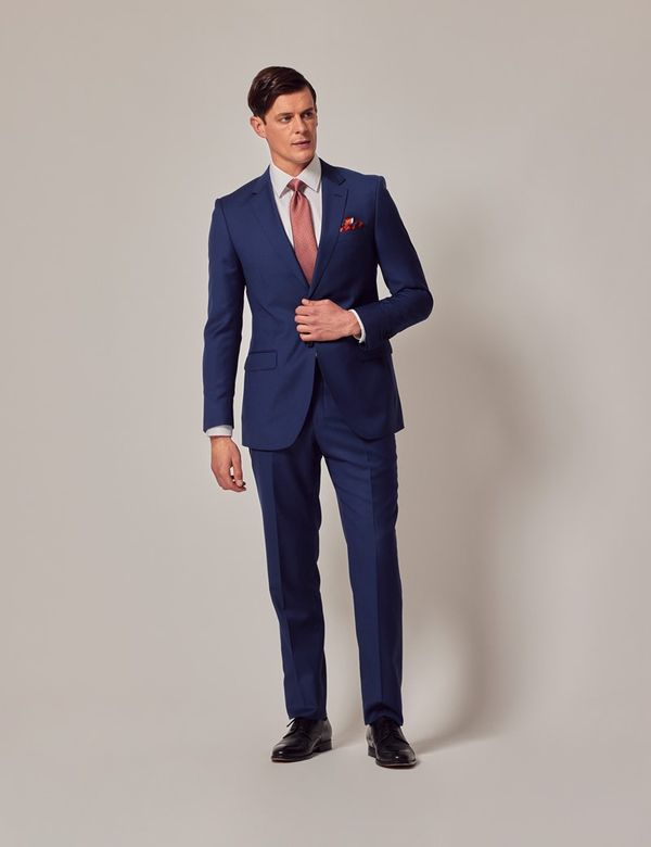 Royal Blue Solid Twill Windsor Tie Royal Blue Solid Twill Windsor Tie