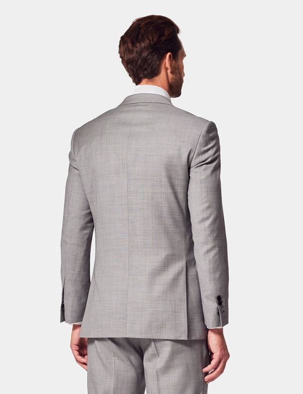 ベイクルーズ　INHERIT Woollike Laidback Suits John Lewis Super 100's Birdseye Wool Regular Suit Blazer