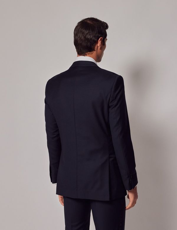 Mens Slim Fit Wool Feel Tuxedo in Navy