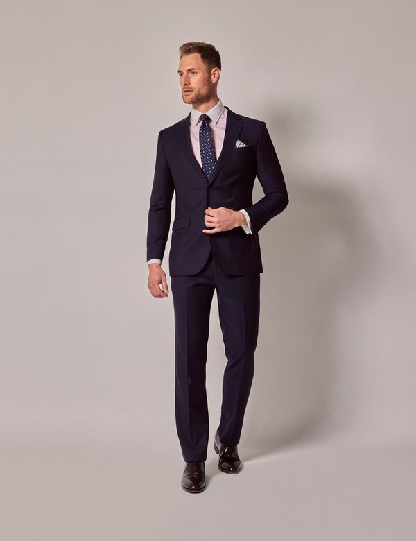 Men’s Herringbone Slim-Fit Suit main image 1