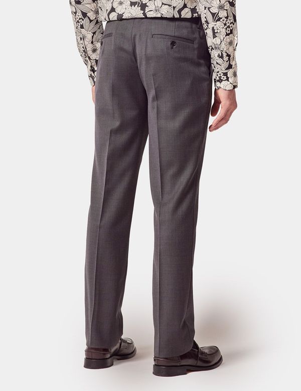Prontomoda Birdseye Charcoal Suit
