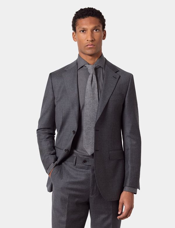 Slim Fit Dark Grey Suit