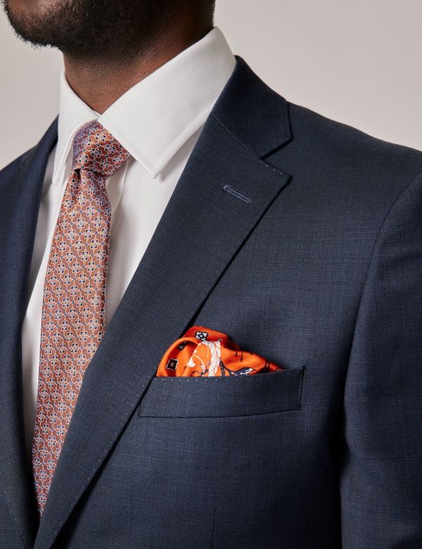 ◆DEINET◆ OVERLAY SUIT JACKET IN NAVY KDBGA4S25115600F Essential Navy Suit | Shepherd's